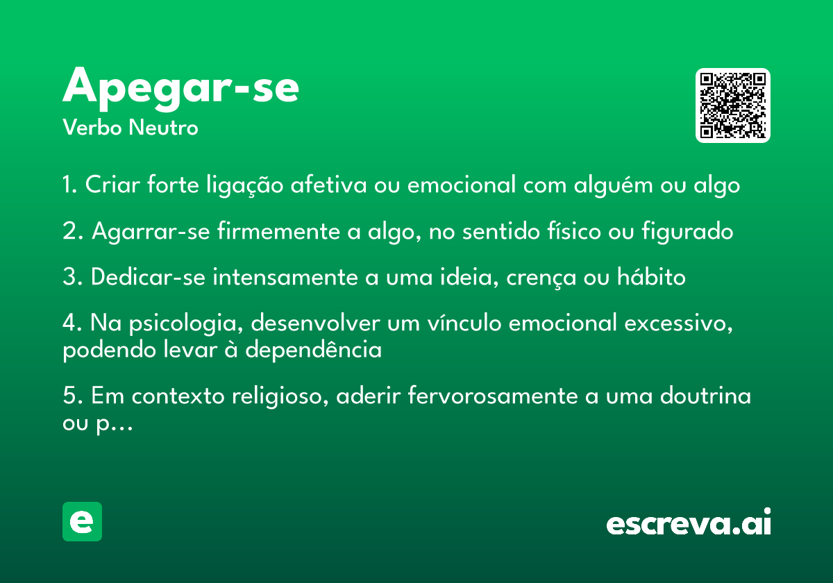 apegar-se