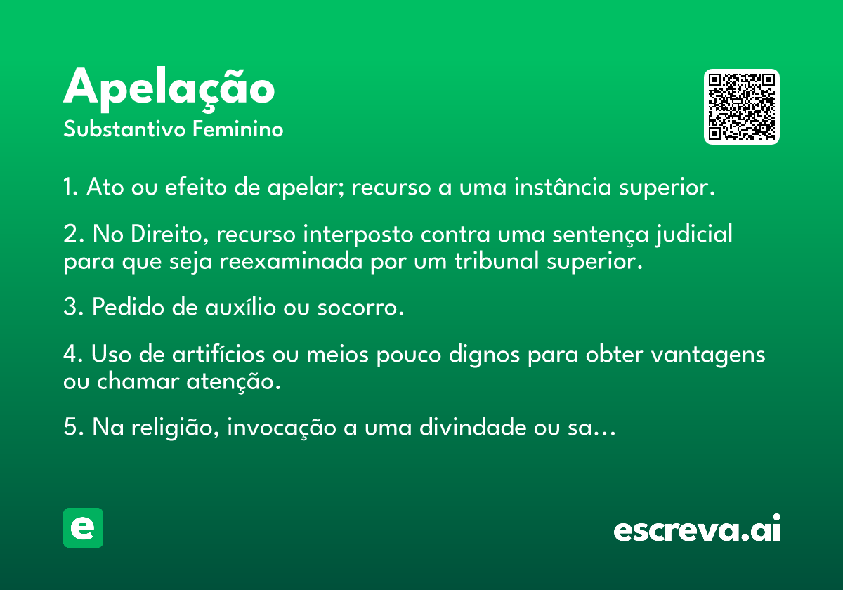 apelação