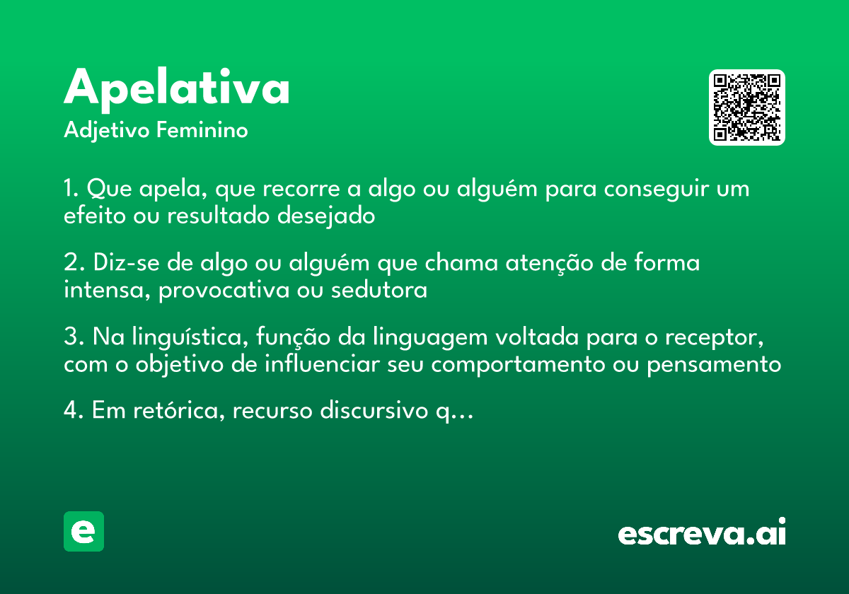 apelativa