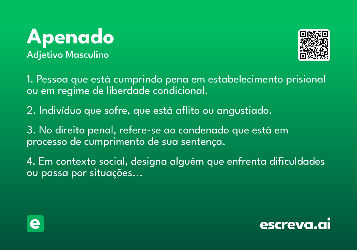 apenado