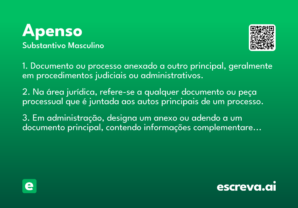 apenso