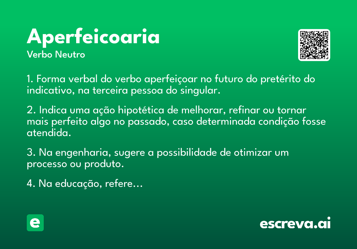aperfeicoaria