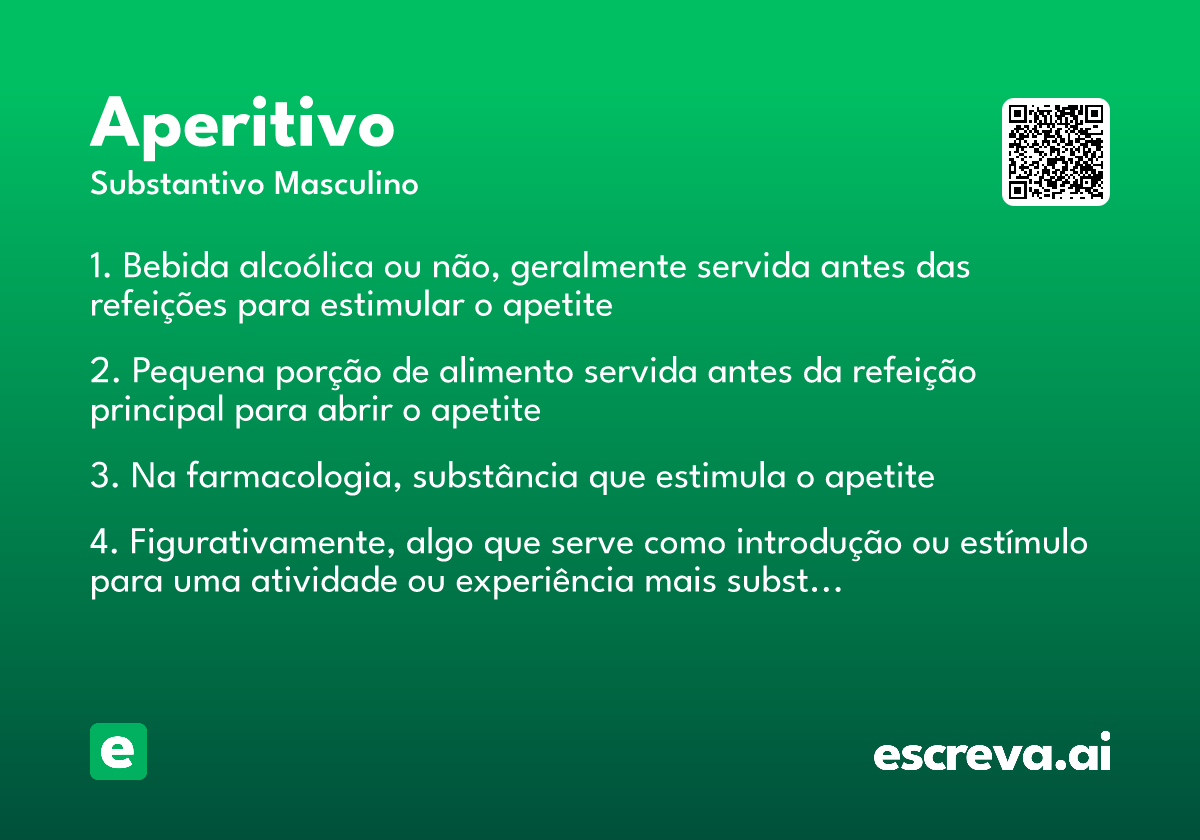 aperitivo