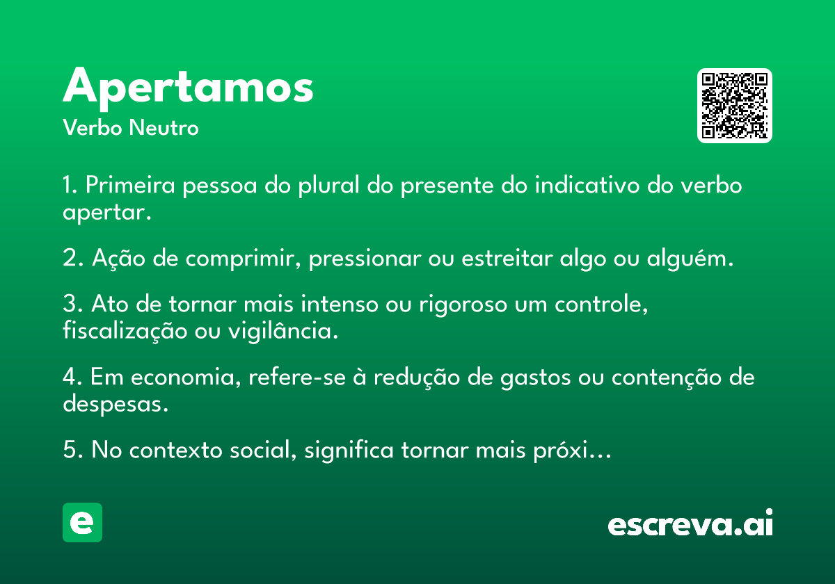 apertamos