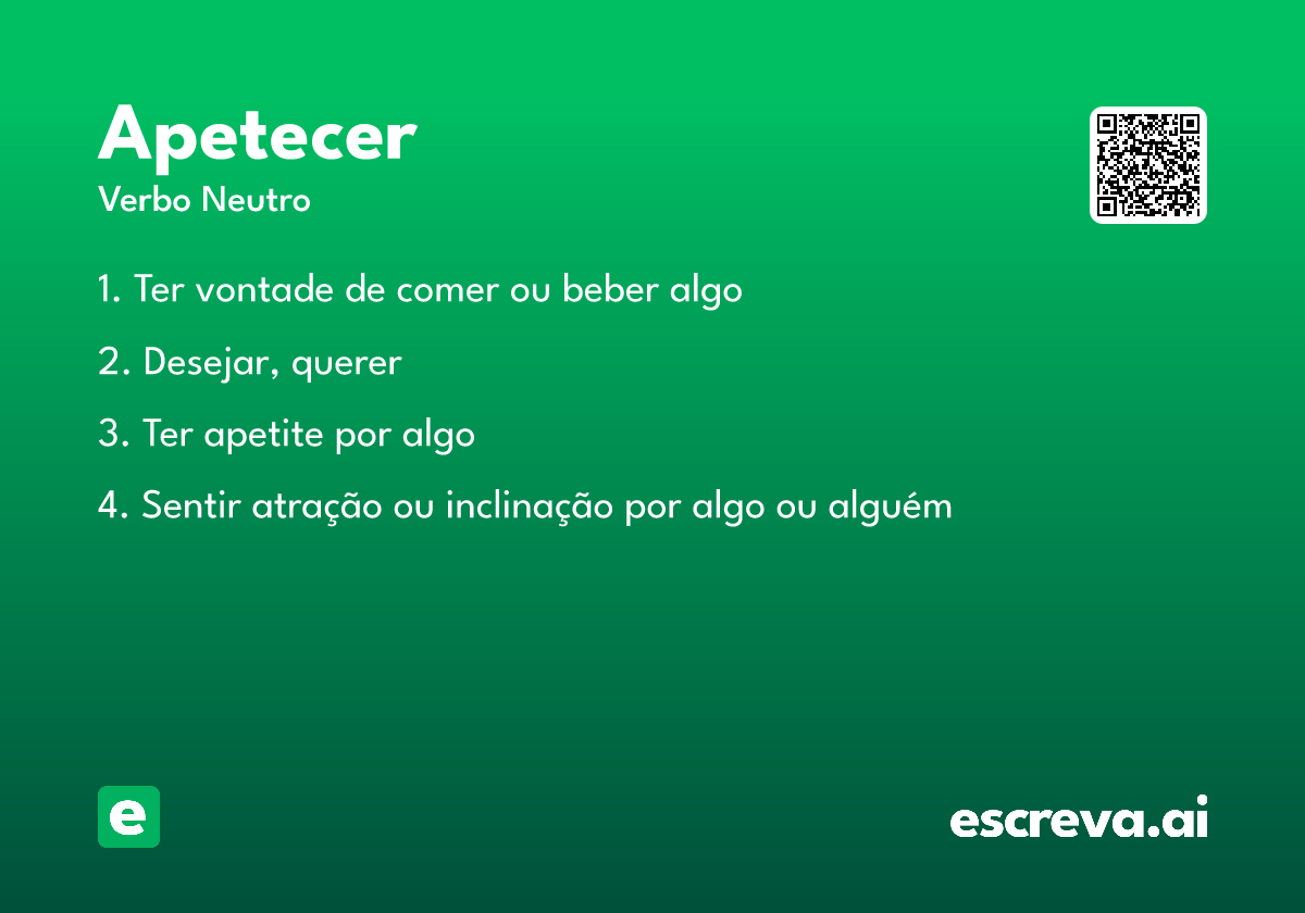 apetecer