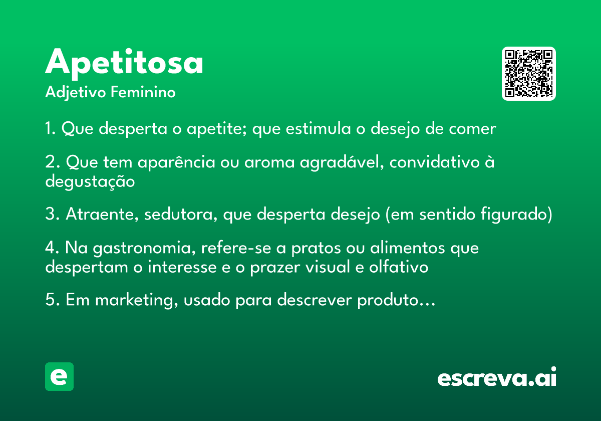 apetitosa