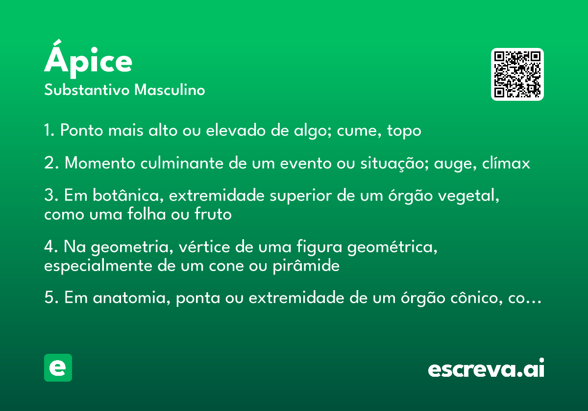 ápice