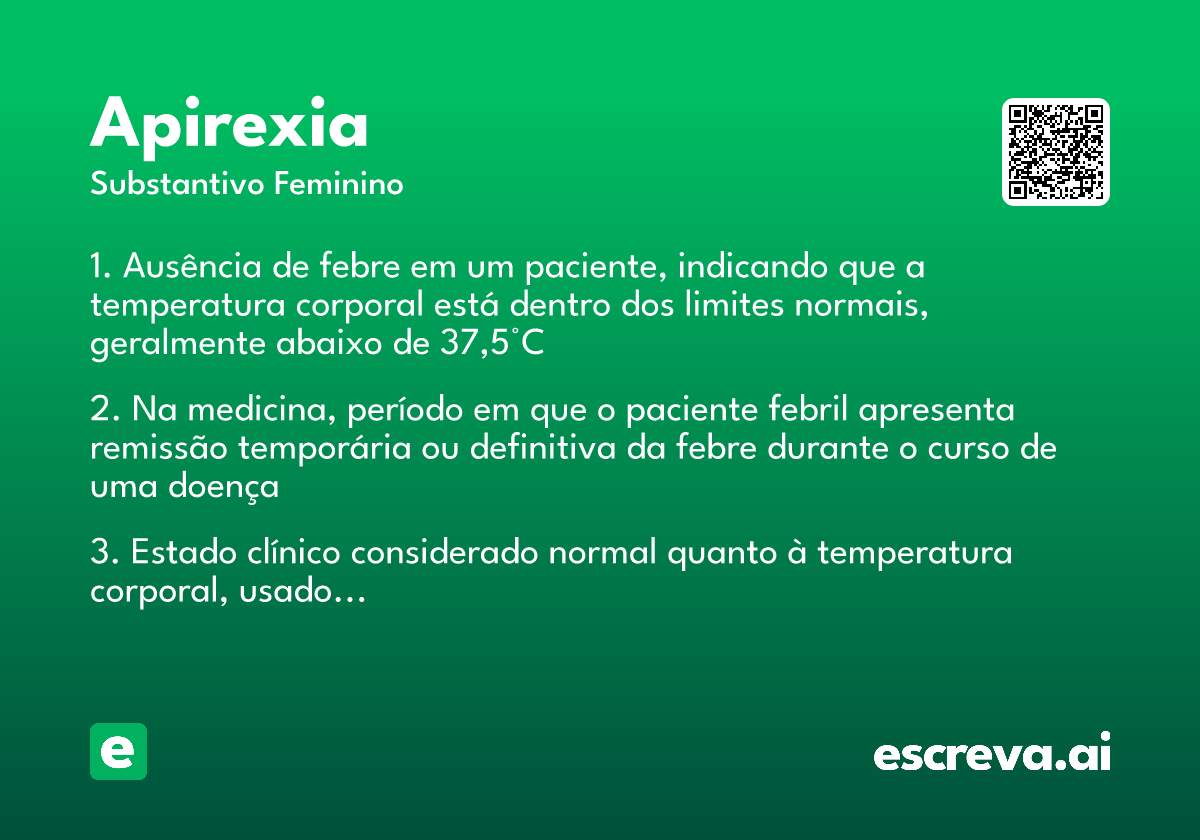 apirexia