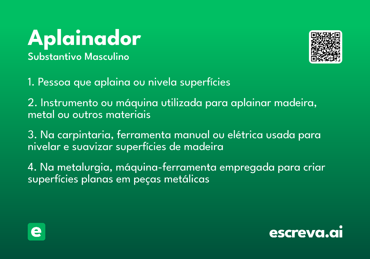 aplainador