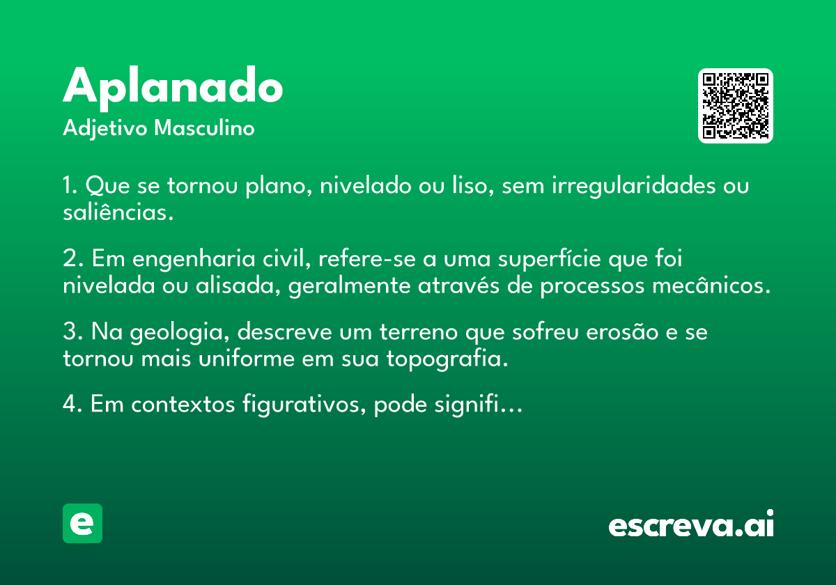 aplanado