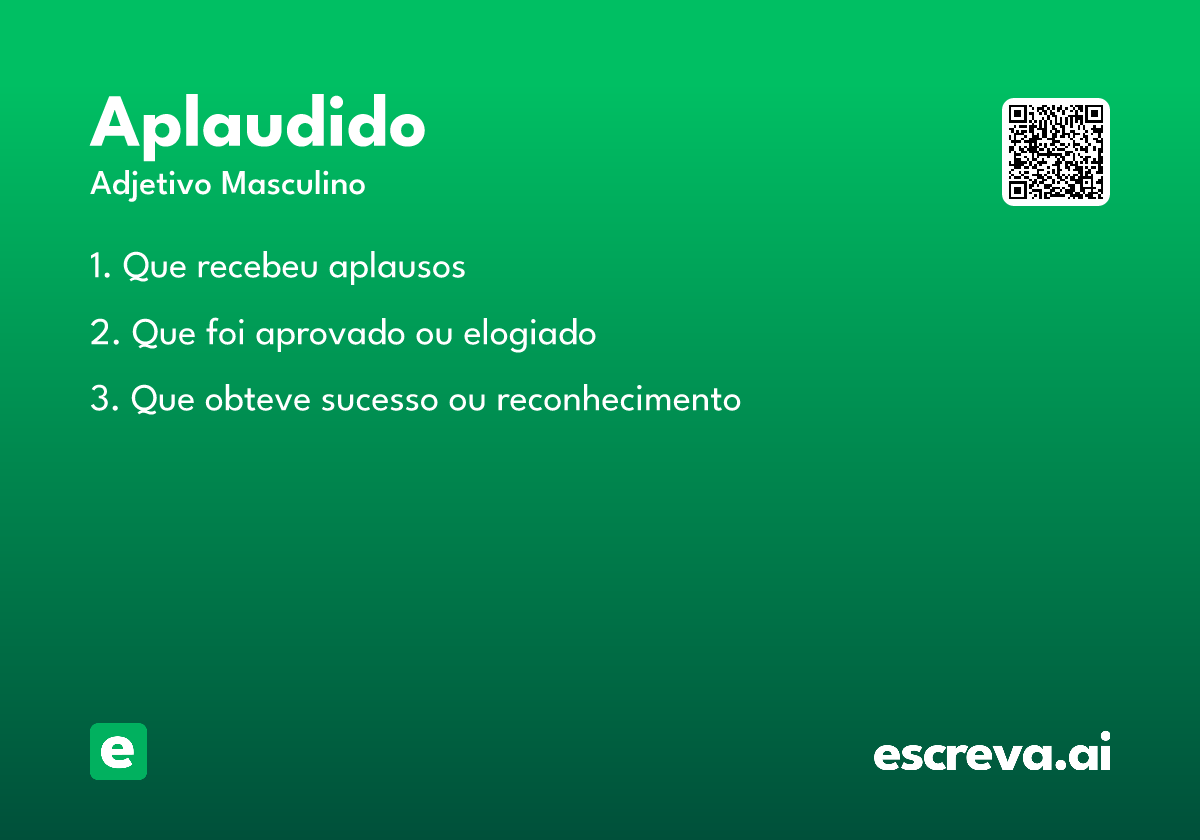 aplaudido