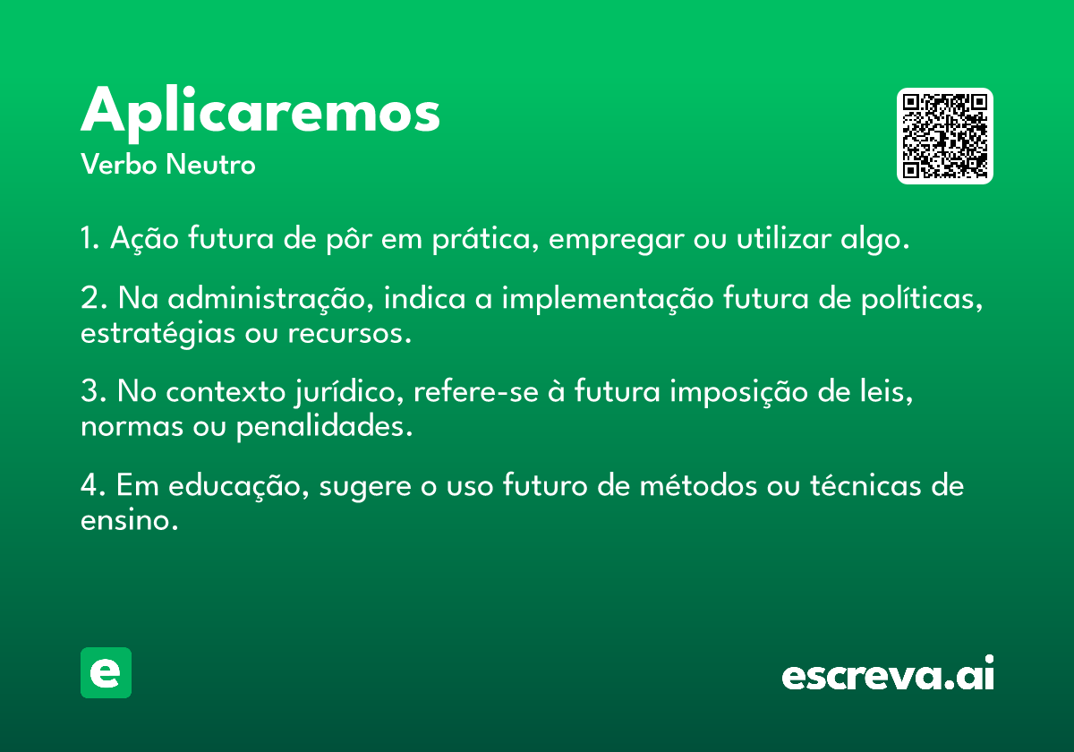 aplicaremos