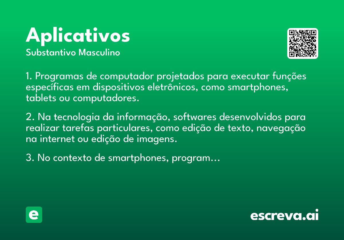 aplicativos