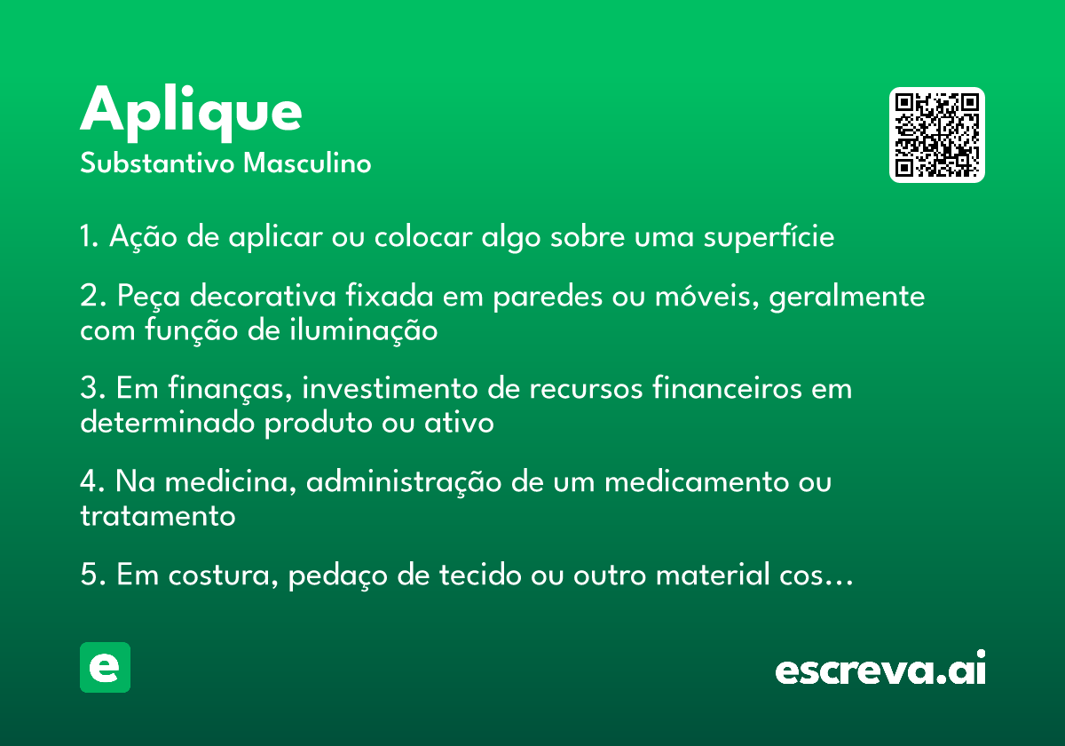 aplique