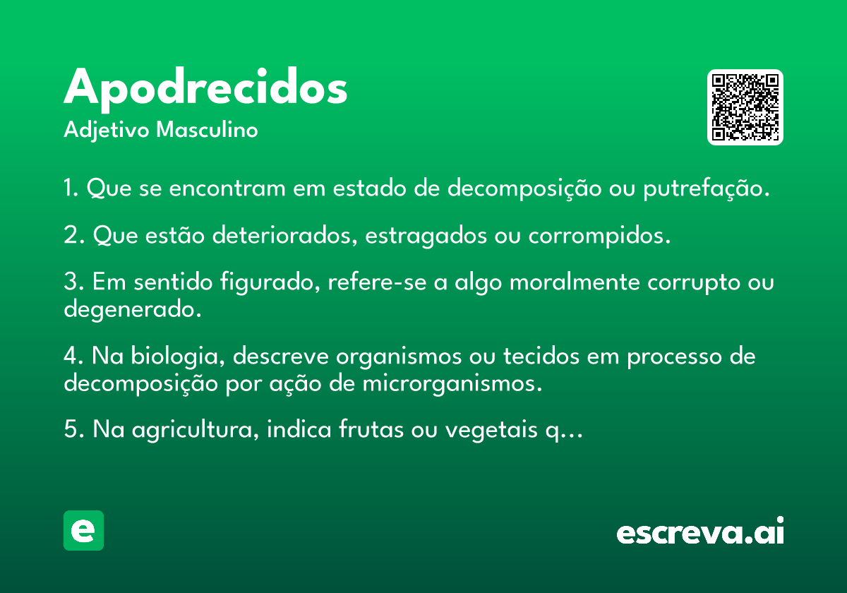 apodrecidos