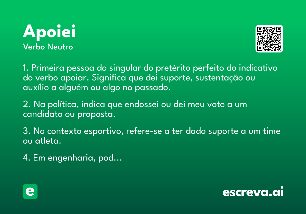 apoiei