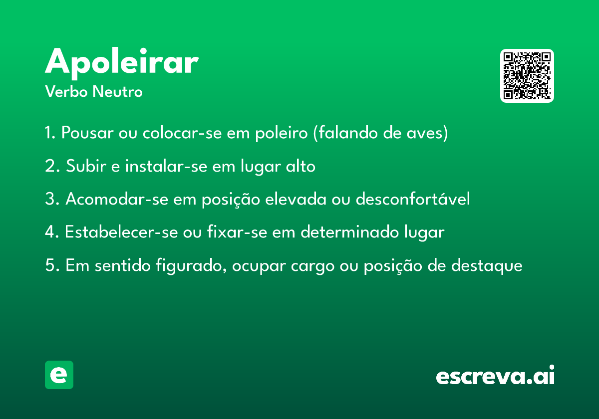 apoleirar