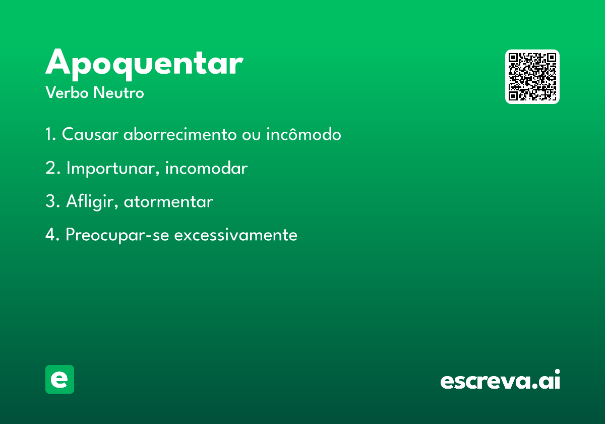 apoquentar