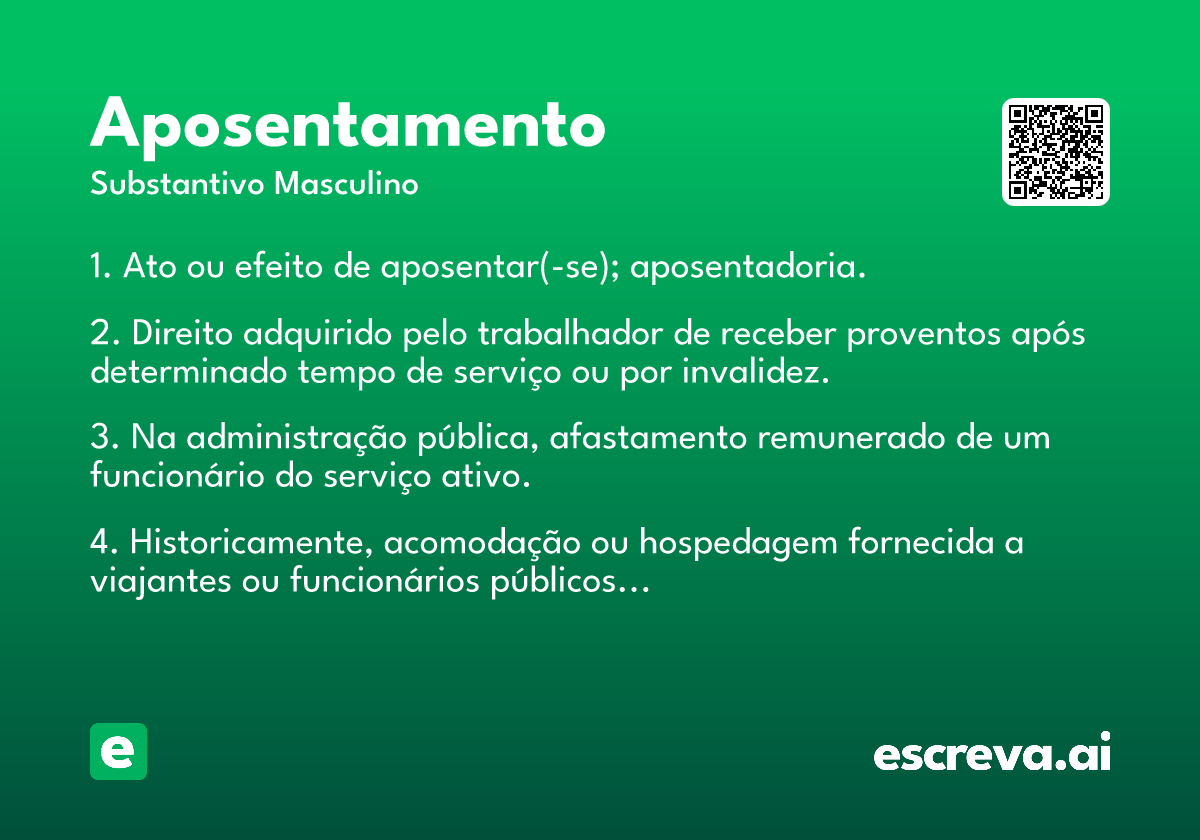 aposentamento