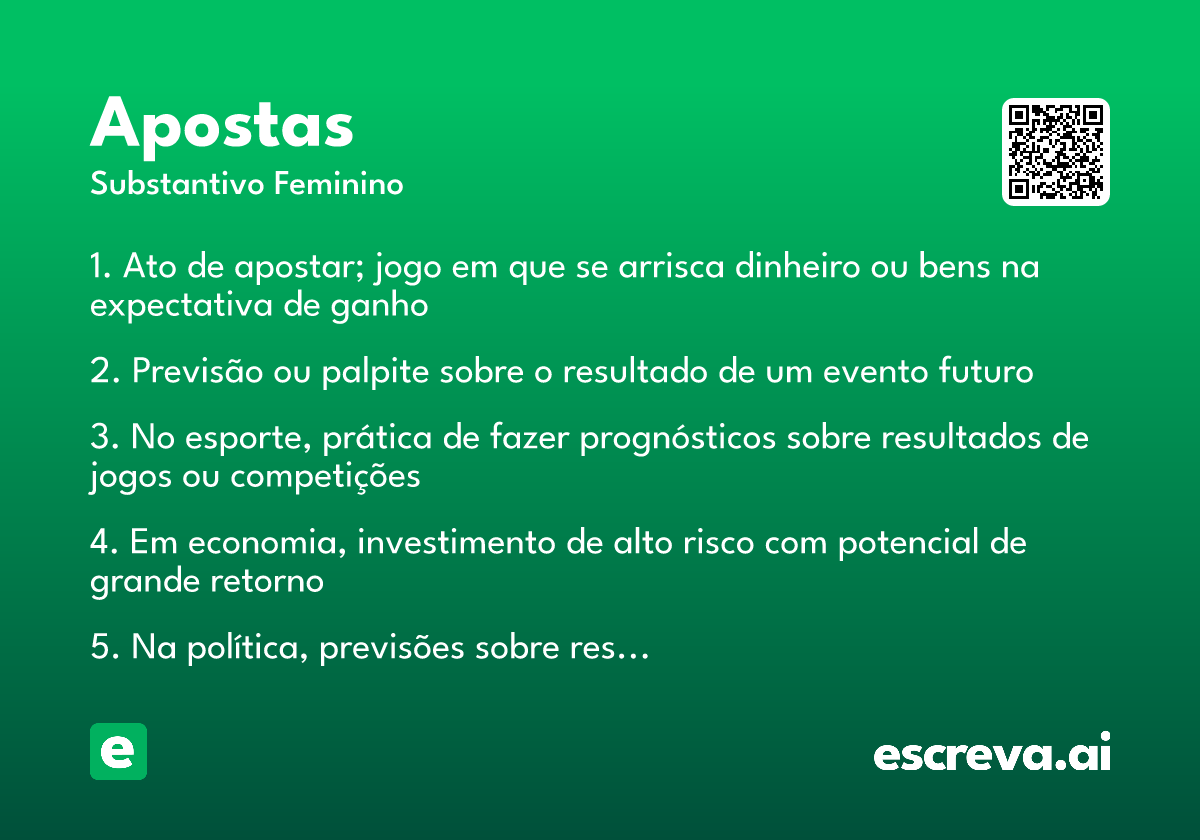 apostas