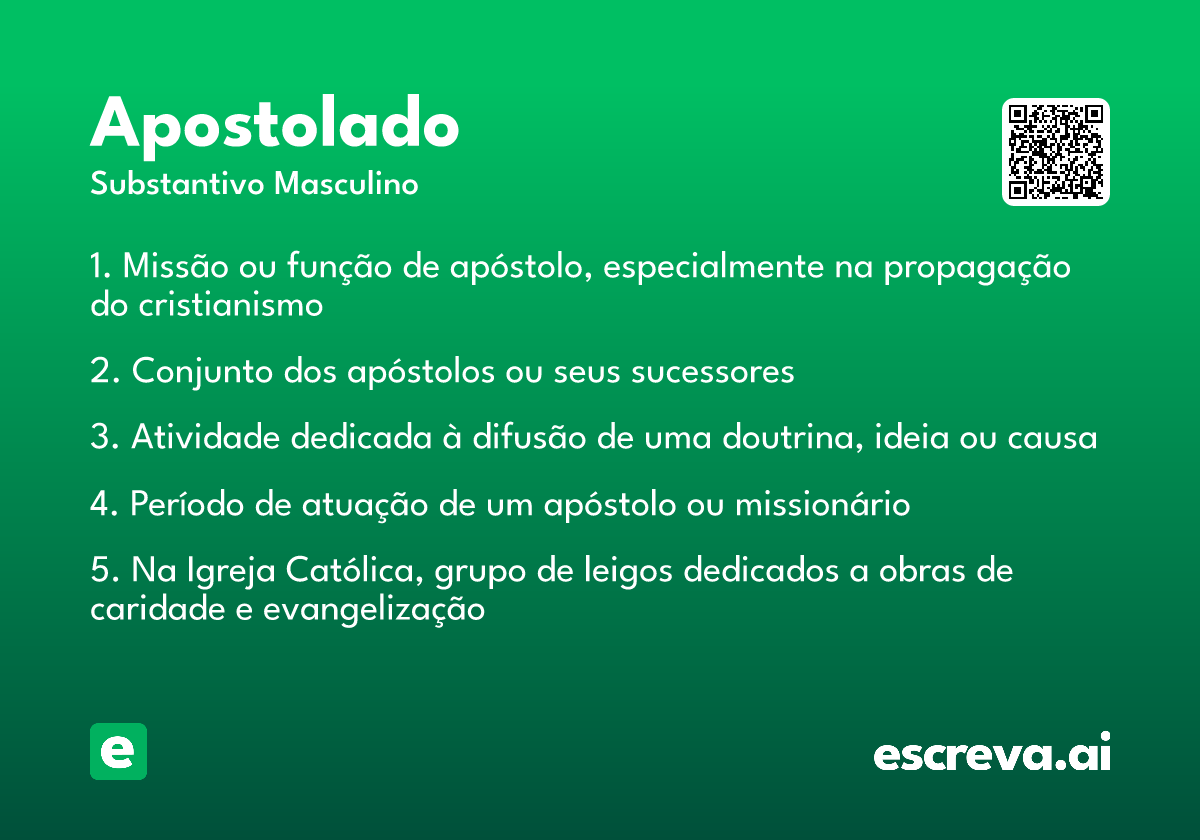 apostolado