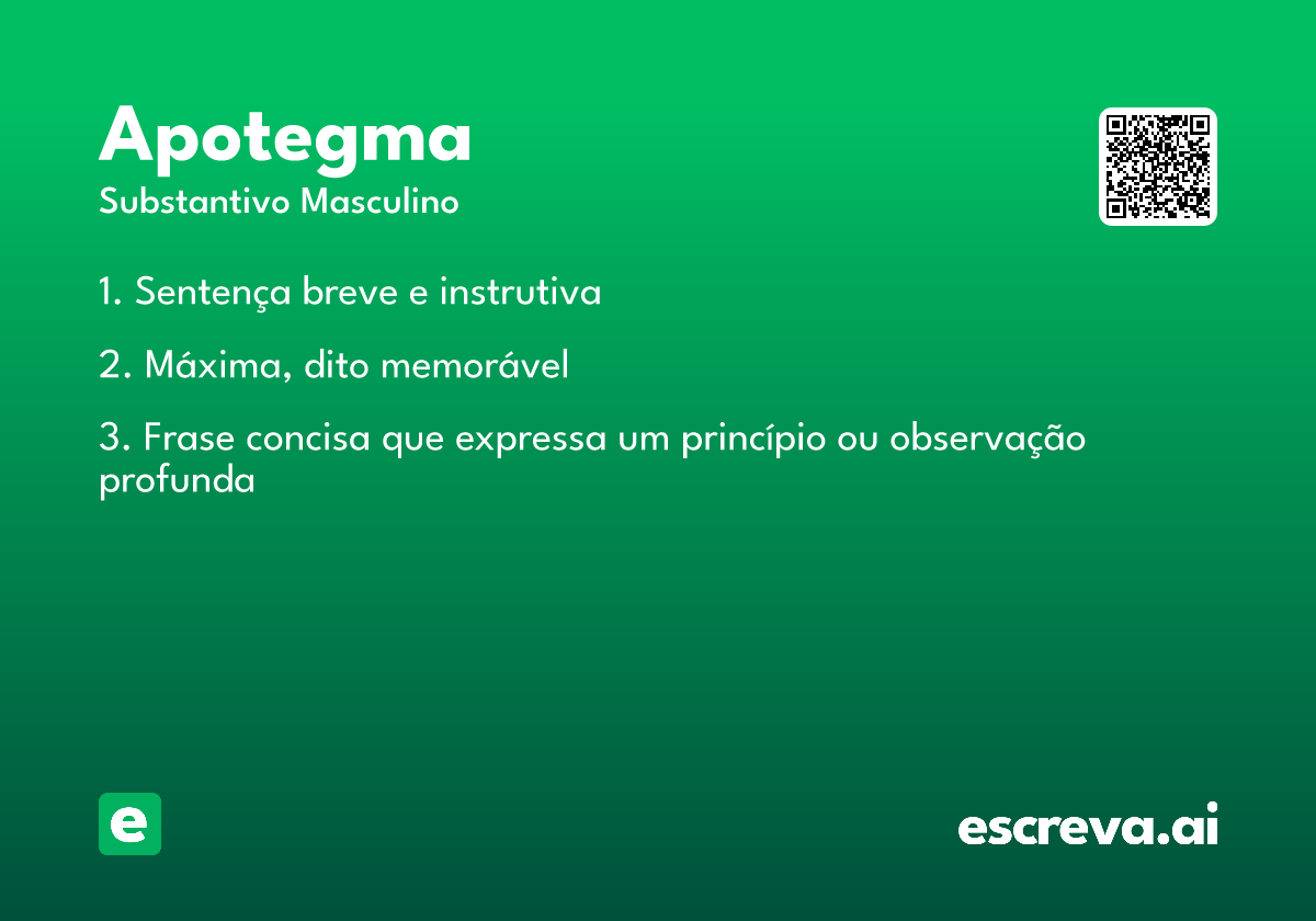apotegma