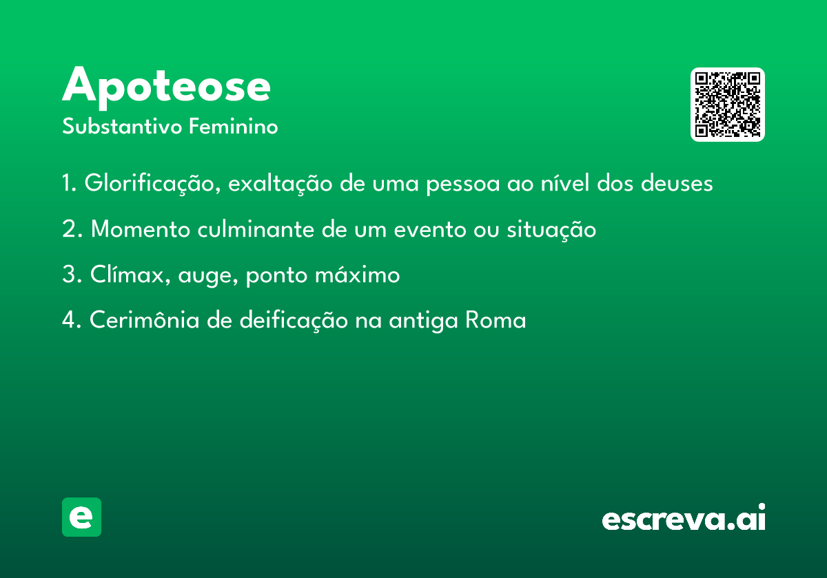 apoteose