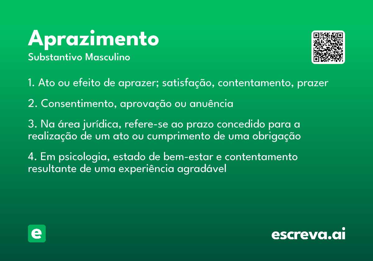 aprazimento