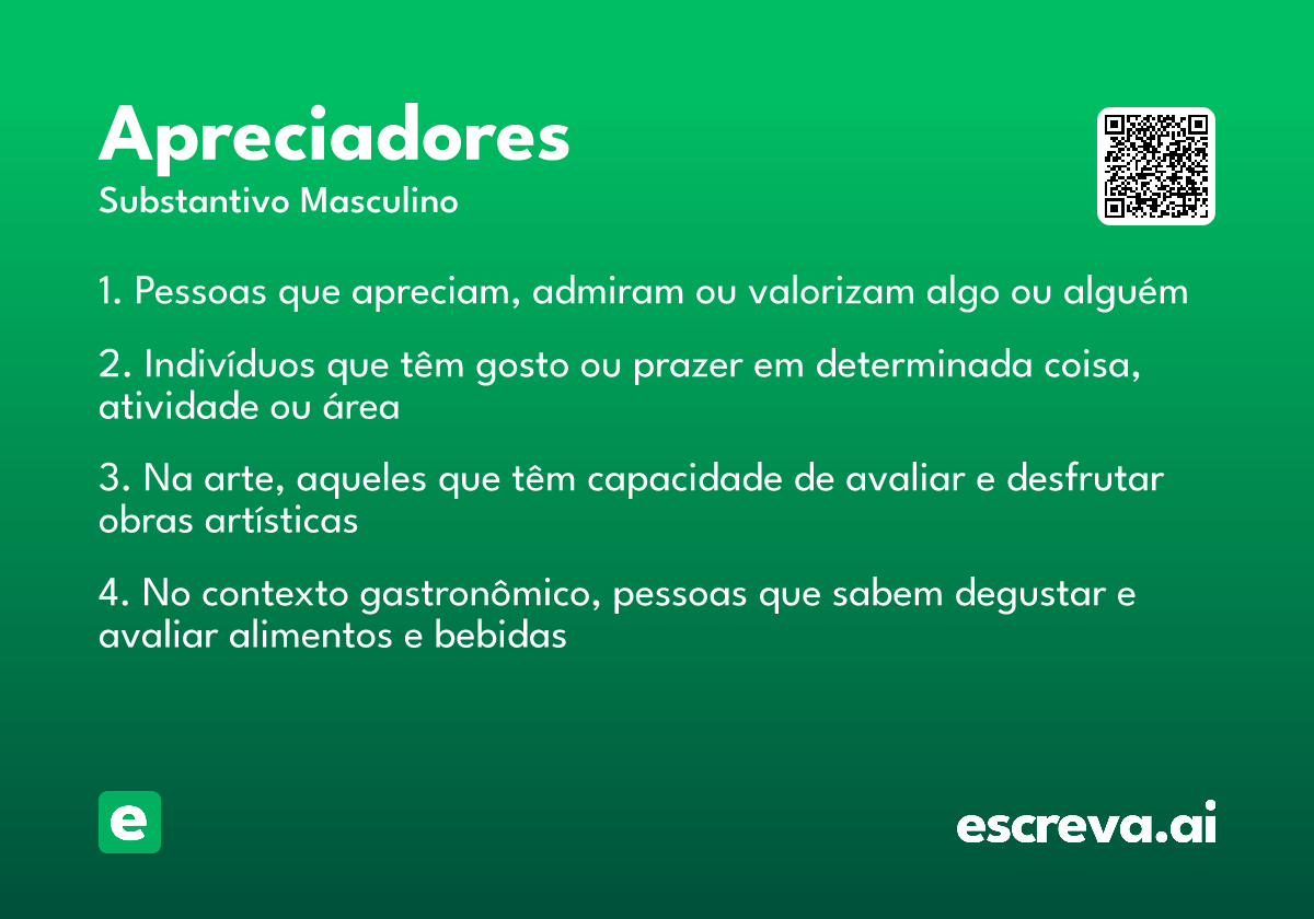 apreciadores