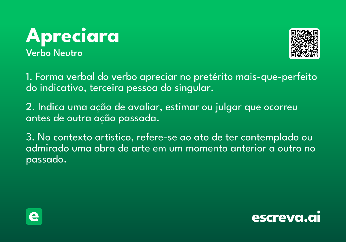 apreciara