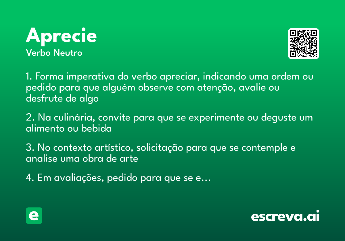 aprecie