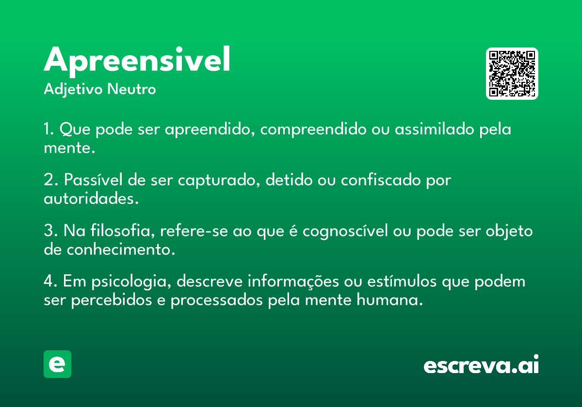 apreensivel