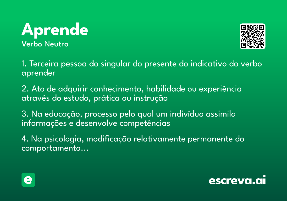 aprende