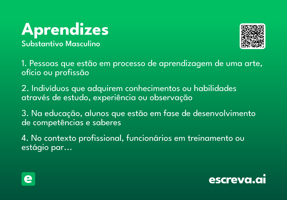 aprendizes