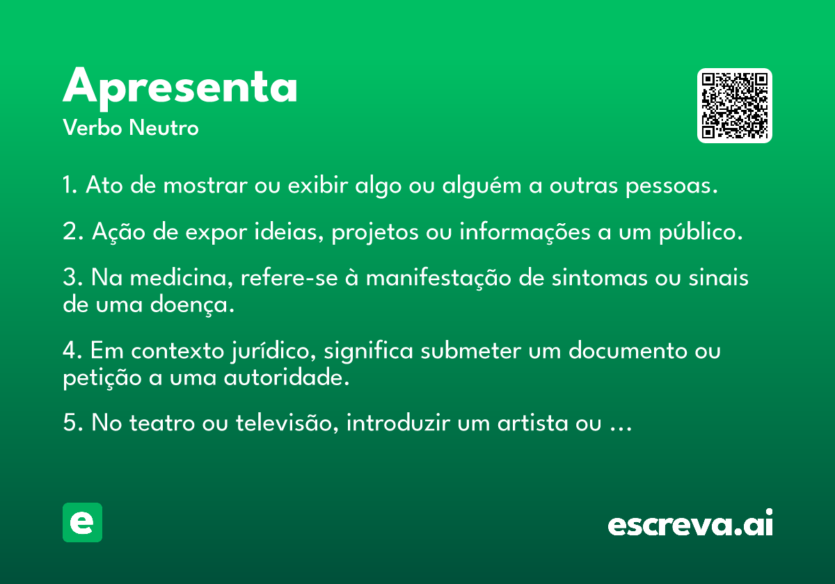 apresenta