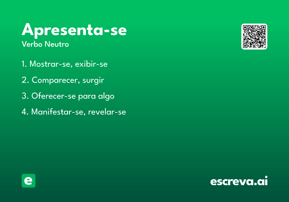 apresenta-se
