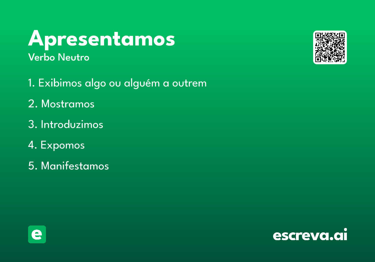 apresentamos