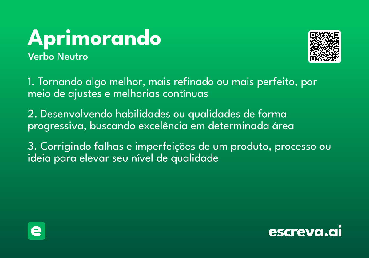 aprimorando
