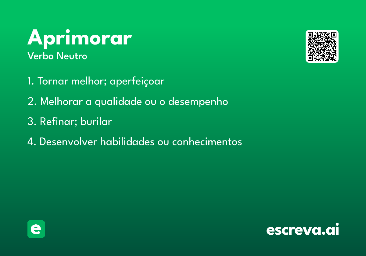 aprimorar