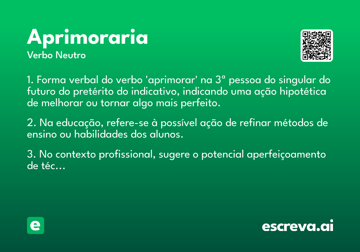 aprimoraria