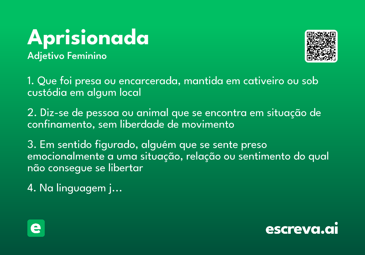 aprisionada