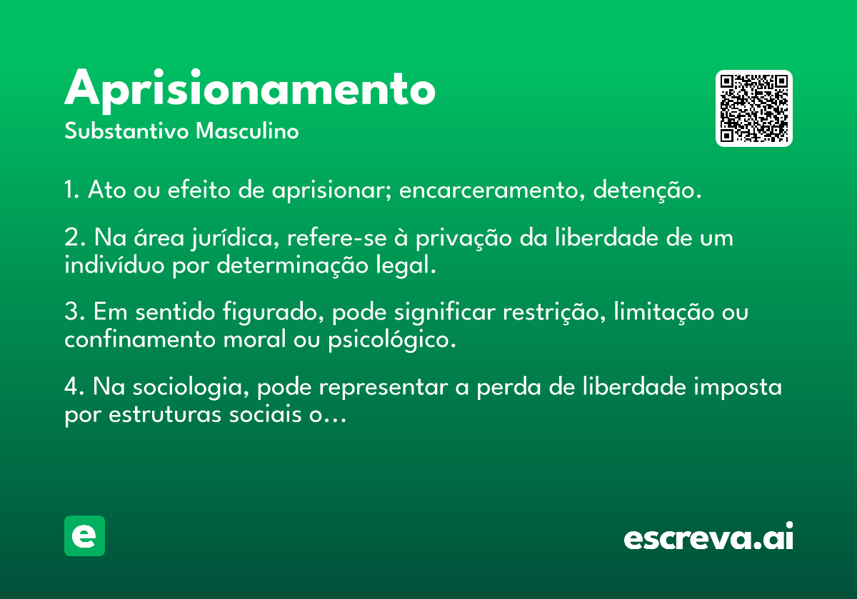 aprisionamento