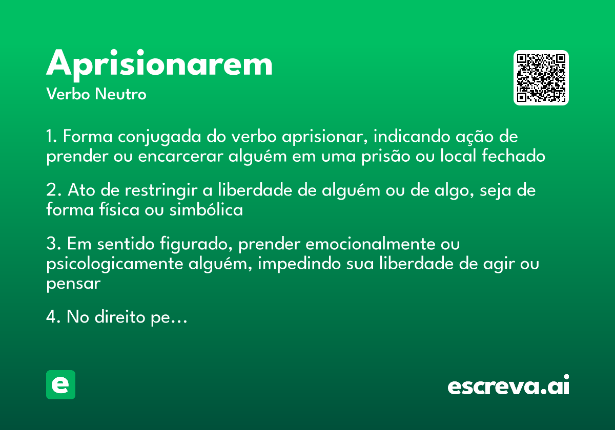 aprisionarem