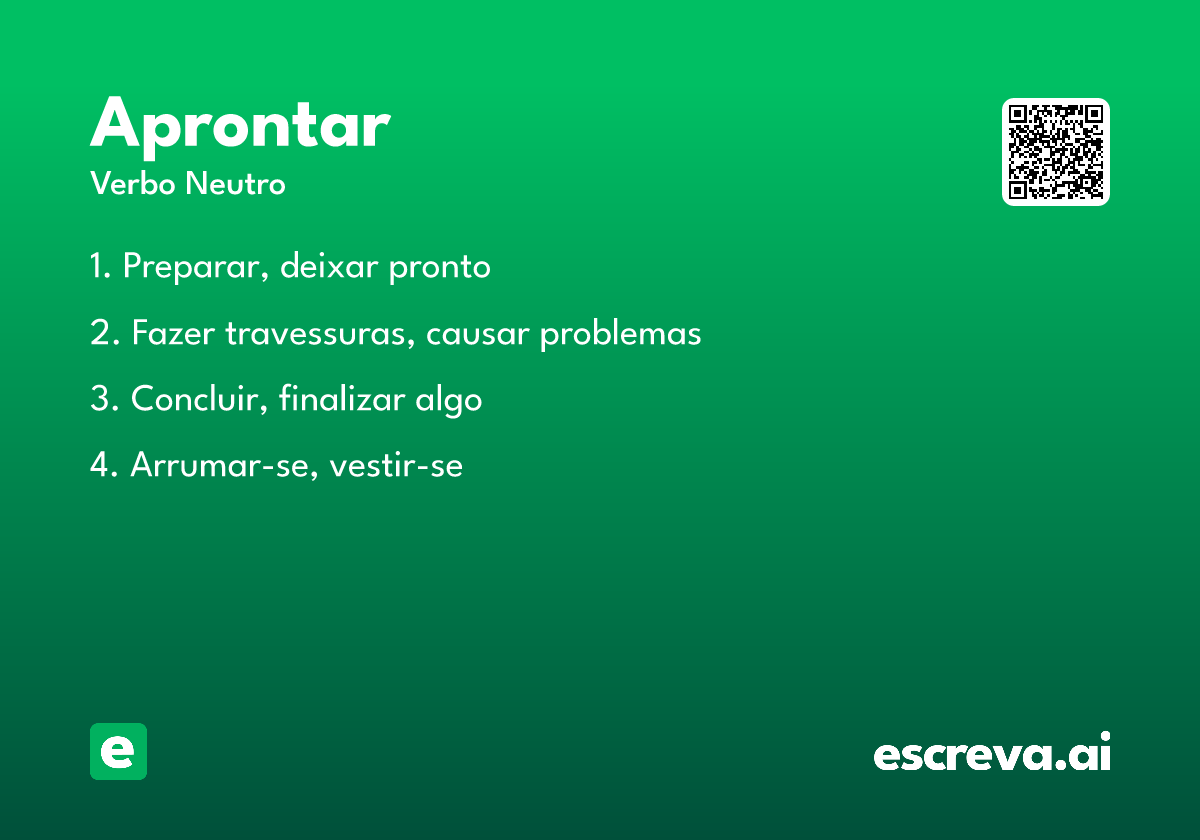 aprontar