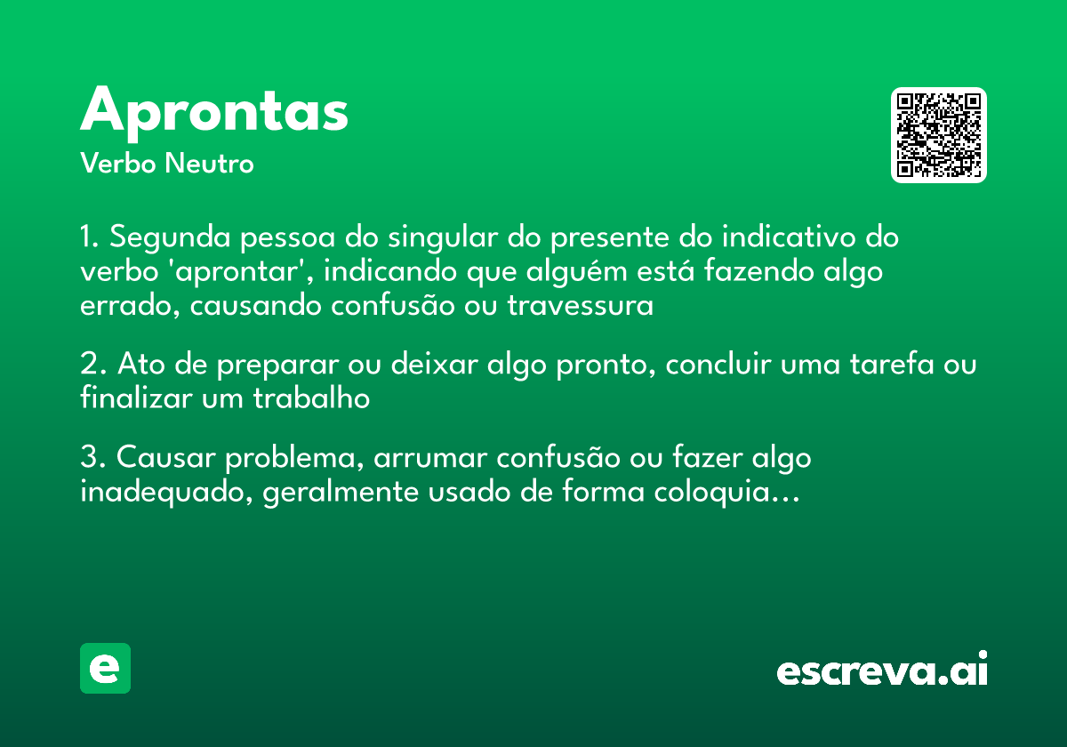 aprontas
