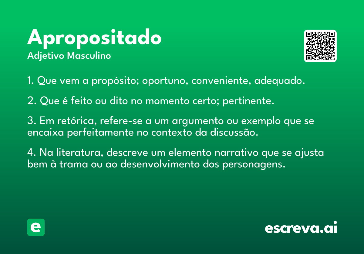 apropositado