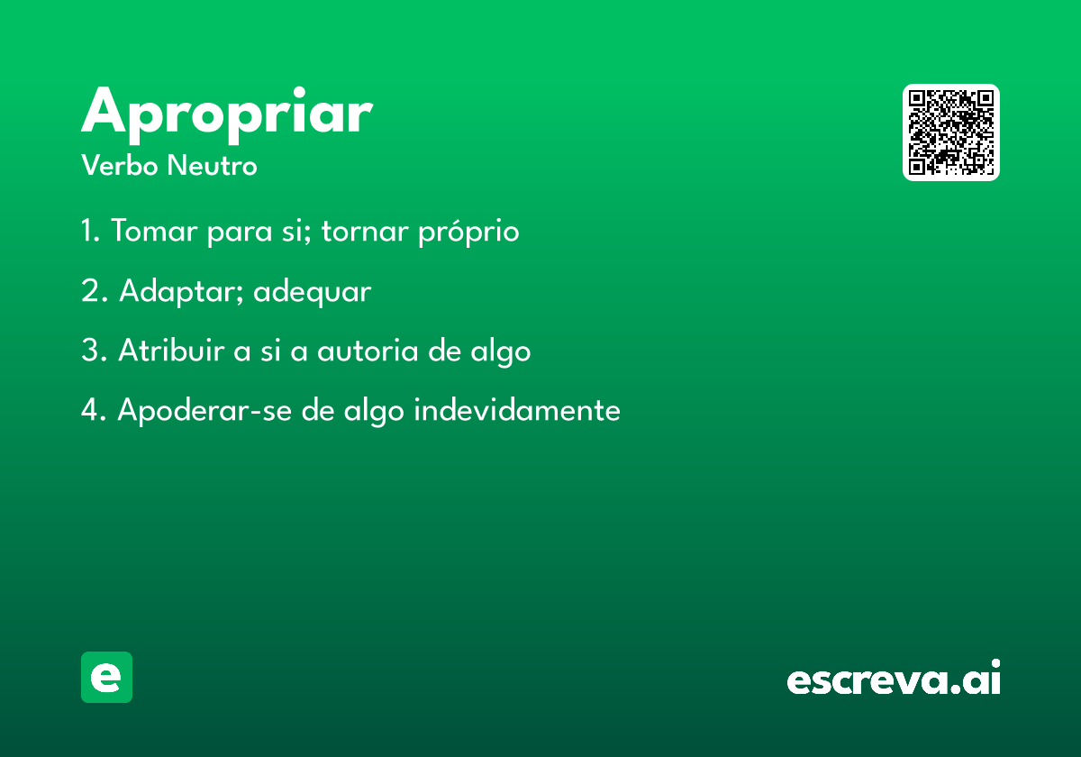 apropriar