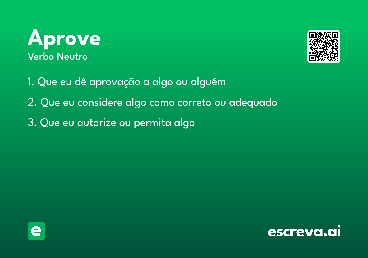 aprove