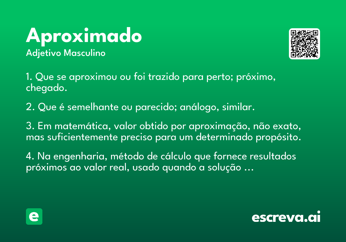 aproximado