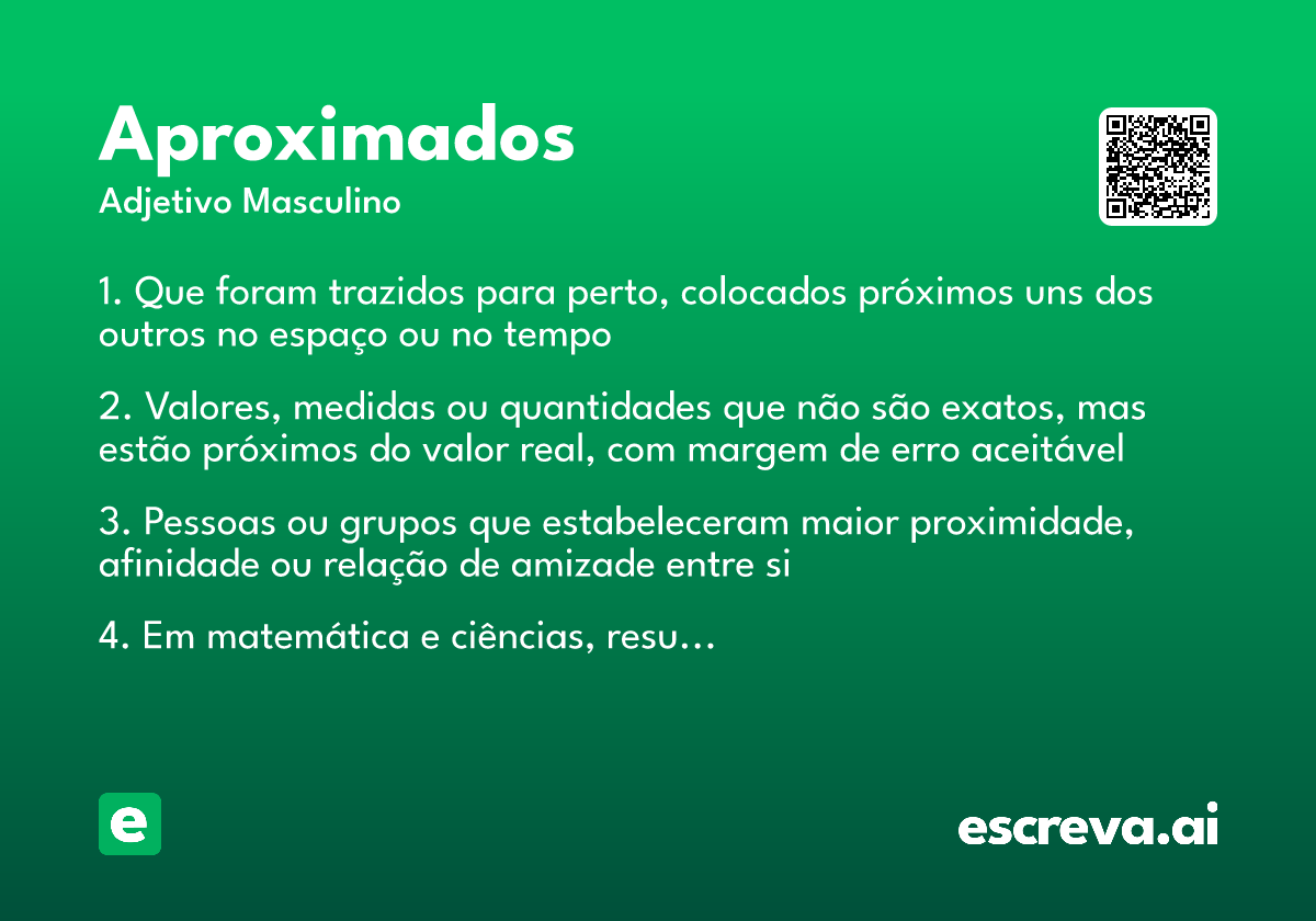 aproximados
